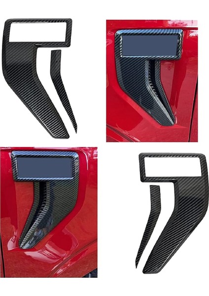 Araba Tarafı Çamurluk Kapağı Trimler Ford F150 F-150 2021 2022 2023 Karbon Için Dekoratif Çıkartmalar (Yurt Dışından) fırsatları