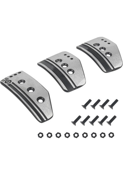 Araba Alüminyum Alaşım Ayak Pedalı Dinlenme Pedalı Hızlandırıcı Pedal Pedalı Pedal Kapağı Manuel Şanzıman Arabası Pedalları (Yurt Dışından)