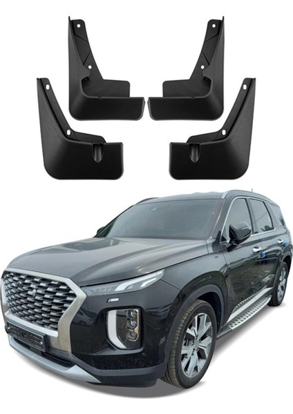 Hyundai Palisade Için Araba Çamur Fleps 2019-2023 Pedal Çamurlu Çamurluk Çamur Koruyucusu Flep Sıçrama Kapakları Aksesuarları (Yurt Dışından) fiyatları