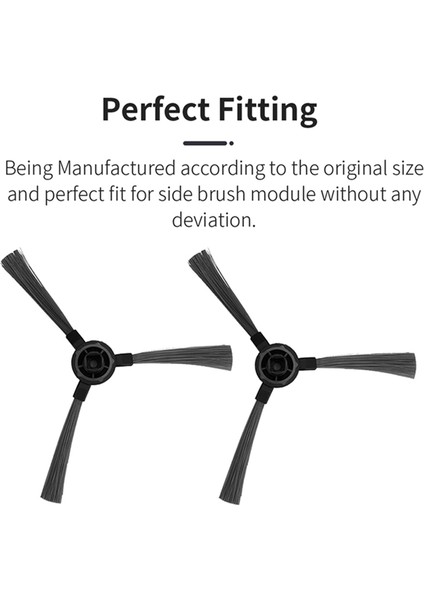 4pcs Filtre Yan Fırça Mop Bezi Mamnv BR150 BR151 / Zcwa BR150 BR151 / Onson BR150 BR151 Robot Vakum Süpürücü (Yurt Dışından) indirimleri