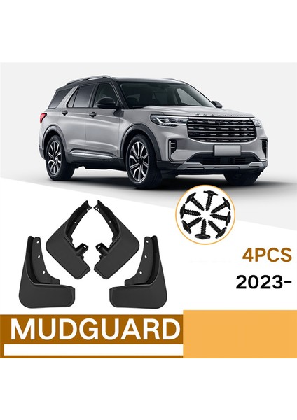 Ford Explorer Için Araba Çamurlukları 2023 Çamurluk Çamur Koruma Flep Splash Flaps Çamur Varlık Aksesuarları (Yurt Dışından) indirimleri