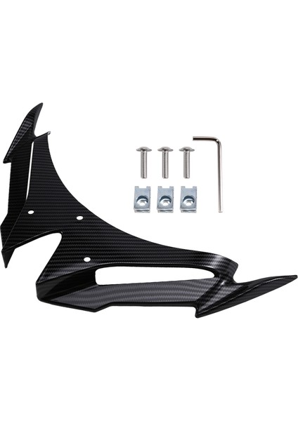 Motosiklet Ön Çamurluk Dekorasyon Kawasaki NINJA500 Ninja Için Burun Gagası 500 2024-2025 Burtrofi Hava Deflektörü, C (Yurt Dışından) fiyatları