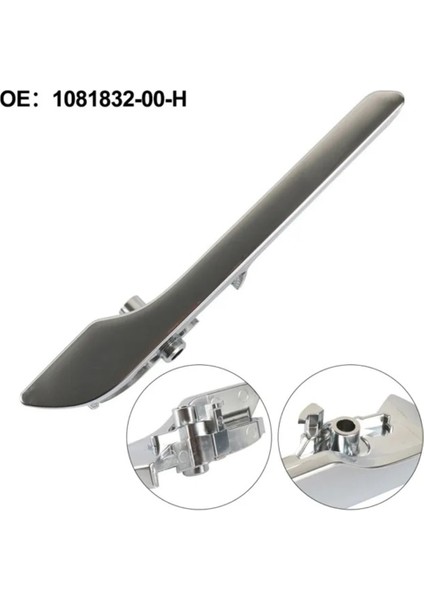 Otomobil Yüksek Kaliteli Sol ve Sağ Dış Kapı Kulpları 1081831-00-H 1081832-00-H Tesla Model 3 (Yurt Dışından) indirimleri