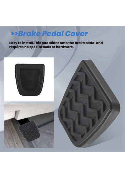 10PCS Debriyaj Fren Pedalı Ped Toyota Için Kauçuk Camry Hilux Vigo Kun 31321-52010,3132152010 (Yurt Dışından) indirimleri