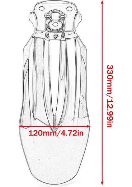 Motosiklet Çamurluk Ön Çamurlu Çamurlu Çamurlu Sıçrama Koruma Kapağı Honda Cross Cub 110 CC110 2023 2024 Accessoriess (Yurt Dışından) modelleri
