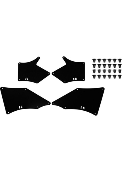 Toyota Tacoma Için Araba Sıçrama Muhafızları 2005 Ön Fender Liner Çamurlu Kanatlar Çamurluk Aksesuarları (Yurt Dışından)