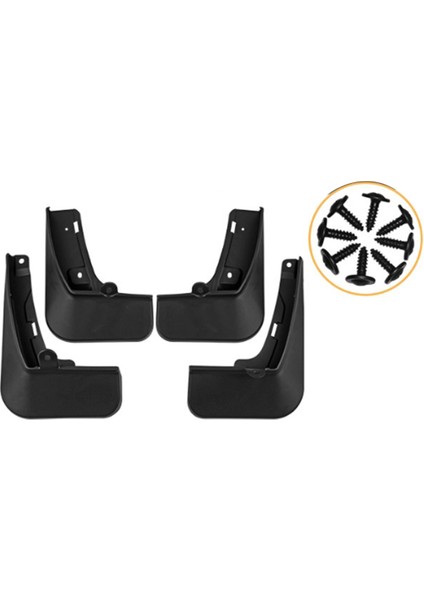 Toyota Crown Için 2023 Araba Çamur Flaps Splash Guard Mudguard Çamurlu Çamurluk Harici Kapak (Yurt Dışından)