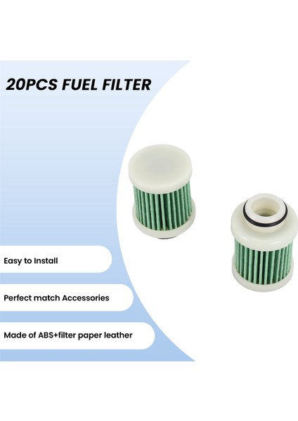 20PCS 6D8-WS24A-00 Yamaha 40-115HP F40A F50 T50 F60 T60 Motor Deniz Outboard Aksesuarları (Yurt Dışından) fiyatları