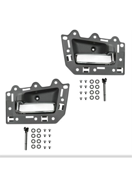 1paır Ön Solda Sağ Kapı Kolu Kaplama Çekme 1JV461J3AA 1JV471J3AA Jeep Grand Cherokee 2005-2011 82139, Lhd (Yurt Dışından)