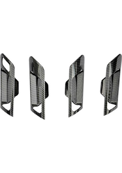 4pcs Araba Iç Kapı Kolu Golf Için Kase Döşeme Mk6 2010-2013 Karbon Fiber (Yurt Dışından)