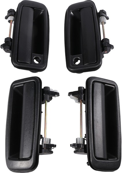 Toyota Corolla Için Dış Dış Kapı Kolu 4 Adet (Ön Solda Sağda) 1988-1992 69210-12110 69220-12110 (Yurt Dışından)