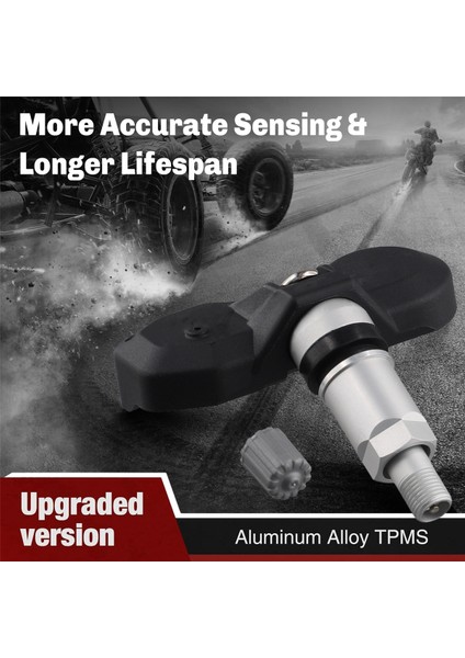 4pcs Araç Lastik Basınç Monitör Sistemi Sensörü 7L0907275D 7L0907275B Vw Touareg Porsche Cayenne 2004-2006 433MHZ Tpms (Yurt Dışından) indirimleri