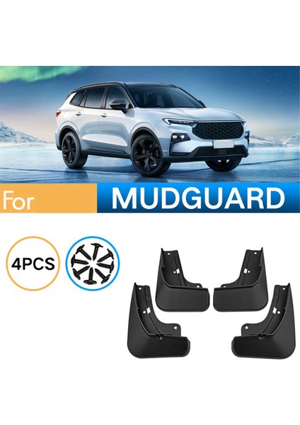 4pcs Araba Çamurluk Çamur Fleps Ford Bölgesi Ekvatoru Için Çamur Koruyucu Çamurluk 2022 2023 Araba Aksesuarları (Yurt Dışından) indirimleri