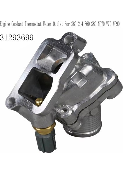31293699 Motor Soğutucu Termostat Su Çıkışı Volvo S80 2.4 S60 S80 XC70 V70 XC90 Termostat Muhafaza Montajı (Yurt Dışından) fırsatları