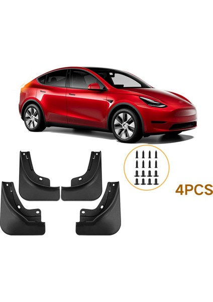 Araba Çamur Fleps Splash Guard Mudguard Çamurlu Çamurluk Tesla Model Y 2021-2024 Küçük Versiyon (Yurt Dışından) fiyatları