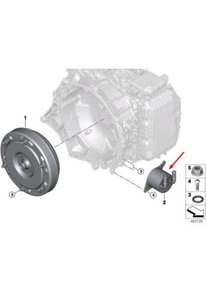 Bmw X1 F48 Için Araba Motor Yağı Soğutucu 24148699905 (Yurt Dışından) indirimleri