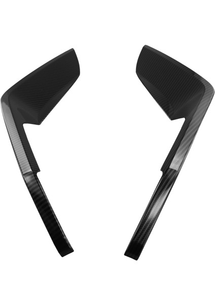 Karbon Fiber Renkli Araba Ön Tampon Yan Ayırıcı Spoiler Dekor Kapağı Kaplama Byd Yunus (Yurt Dışından)