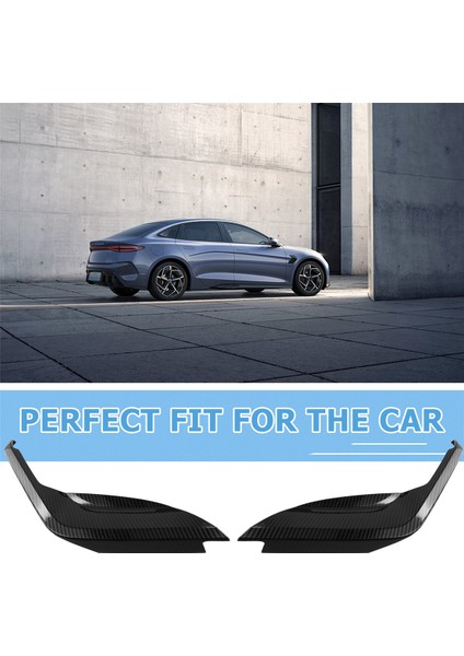 Karbon Fiber Renkli Araba Ön Tampon Yan Ayırıcı Spoiler Dekor Kapağı Kaplama Byd Yunus (Yurt Dışından) fırsatları