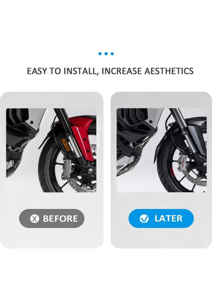 Motosiklet Aksesuarları Front Mudguard Fender Arka Uzatma Ducati Multistrada V4/s V4S 2021 Için (Yurt Dışından) fiyatları