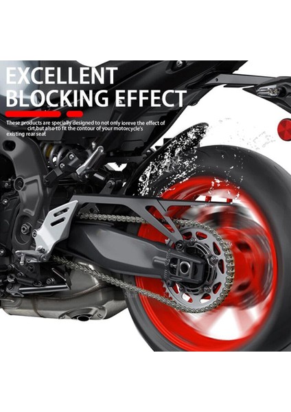 Yamaha MT09 Sp mt 09 2021 Için Motosiklet Arka Çamurluk Çamurlu Çamur Koruma Uzantısı - Aksesuarlar (Yurt Dışından) modelleri