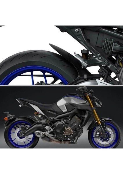 Yamaha MT09 Sp mt 09 2021 Için Motosiklet Arka Çamurluk Çamurlu Çamur Koruma Uzantısı - Aksesuarlar (Yurt Dışından) fırsatları