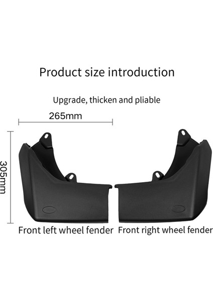 Land Rover Discovery Için Araba Çamur Fleps 4 Lr4 Çamurlu Çamurlar Sıçrama Muhafızları Çamurluk Çamurluklar (Yurt Dışından) fırsatları