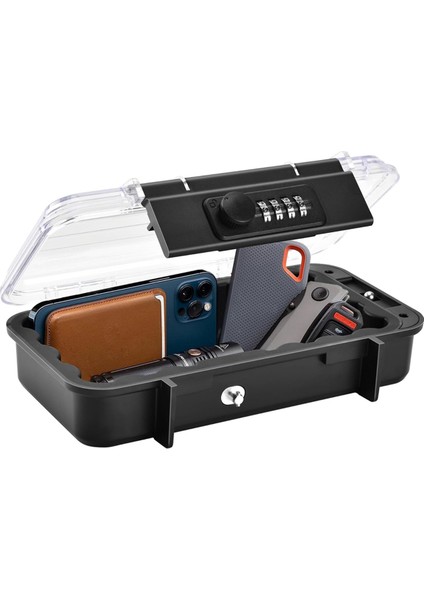 Kilit Kutusu Telefon Kilit Kutusu Güvenlik Kutusu Şifre Plaj Kutusu Şeffaf (Yurt Dışından) fiyatları