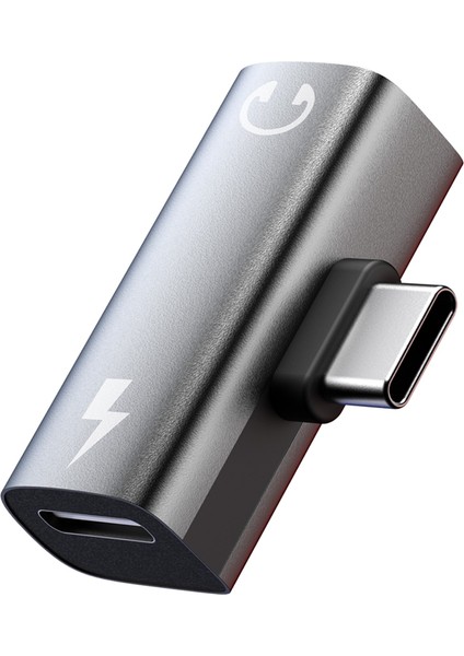 USB Type C - 3.5mm Jack Aux Ses Kulaklık Adaptörü Ses Dönüştürücü (Yurt Dışından)
