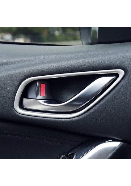 Mazda Cx-5 Cx5 Key 2012-2016 Krom Iç Kapı Kolu Trim Dekorasyon Arabası Stil (Yurt Dışından) indirimleri