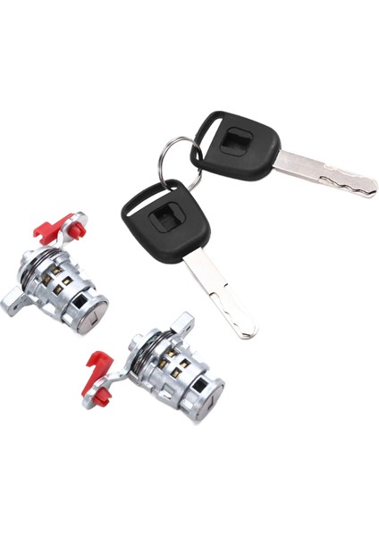 Araba Kapı Kilidi Namlu Seti Araç Kapısı Kilit Silindiri 72145-S73-003 72146-S73-003 Honda Civic Için 2002-2005 (Yurt Dışından) modelleri