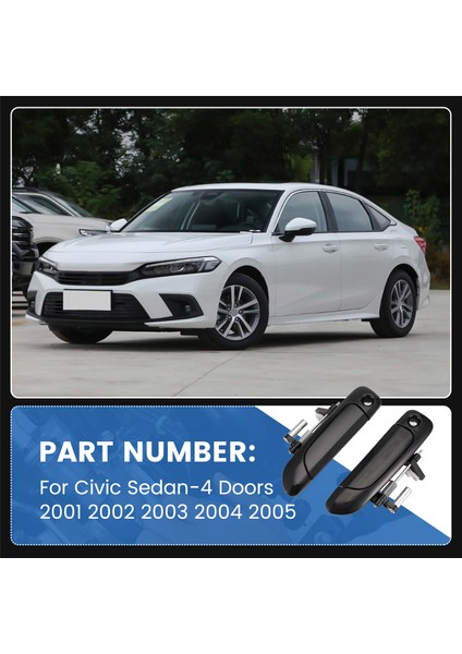 4pcs/lot Honda Civic 2001-2005 72180S5A013 72140S5A013 72640S5A003 72680S5DA01 (Yurt Dışından) indirimleri