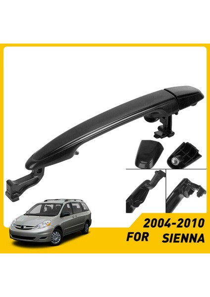Toyota Sienna 2004-2010 Için Dış Arka Arka Kayan Kapı Tutucu 69213-08020 Sol/sağ Sürücü/yolcu Tarafı (Yurt Dışından) modelleri