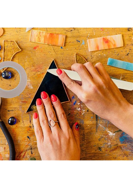 2 Rulo Bakır Destekli Bakır Folyo Bant Vitray Yapımı Için 5mm (Yurt Dışından) fırsatları