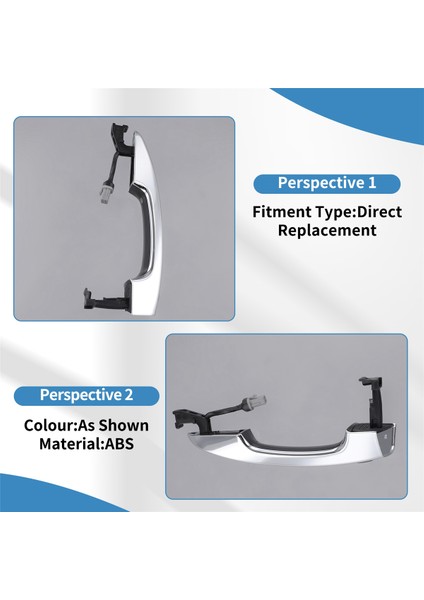 82661-C1110 Araba Ön Sol Sürücü Kapı Kolu Hyundai Sonata Için 15-17 Hibrit 16-19 82661C1110 Sağ (Yurt Dışından) fırsatları