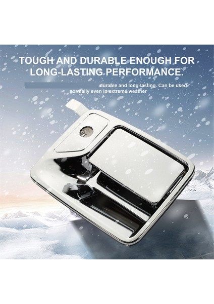 4pcs Araba Dış Kapı Kolu Dış Kapı Kolu Ford Süper Görev Mürettebat Kabini 1999-2016 7C3Z2522405AA 7C3Z2626600AA (Yurt Dışından) fırsatları