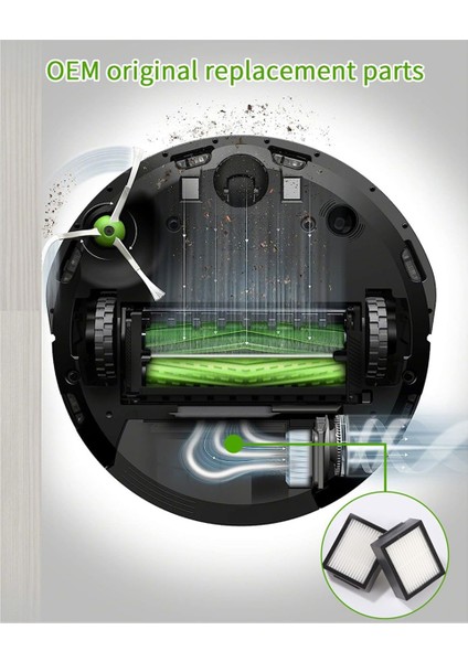 Irobot Roomba E5 E5154 E6 I7 I7+ I7156 I1 I3 I4 I8 Vakum Süpürge Filtreleri (Yurt Dışından) fiyatları
