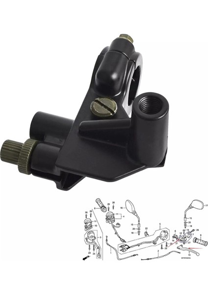 Honda CBR125 R JC34 JC39 JC50 04-16 53172KPP860 53172-KPP-860 (Yurt Dışından) modelleri