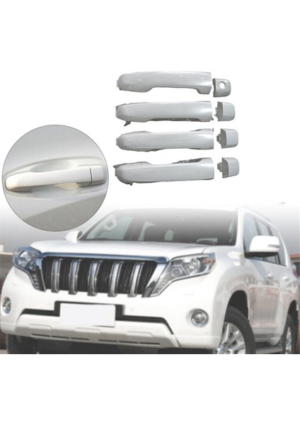 1set 4 Kapı Kolu 69211-60090 Toyota Için 4runner Lexus GX460 Land Cruiser 2010-2018 Dış Dış Kapı Tutucu Beyaz (Yurt Dışından) fiyatları