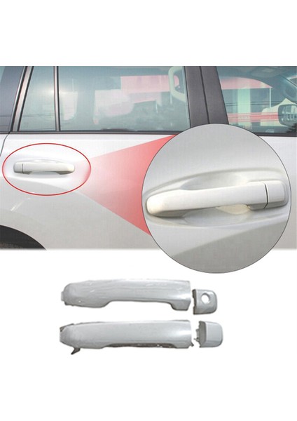 1set 4 Kapı Kolu 69211-60090 Toyota Için 4runner Lexus GX460 Land Cruiser 2010-2018 Dış Dış Kapı Tutucu Beyaz (Yurt Dışından) fırsatları