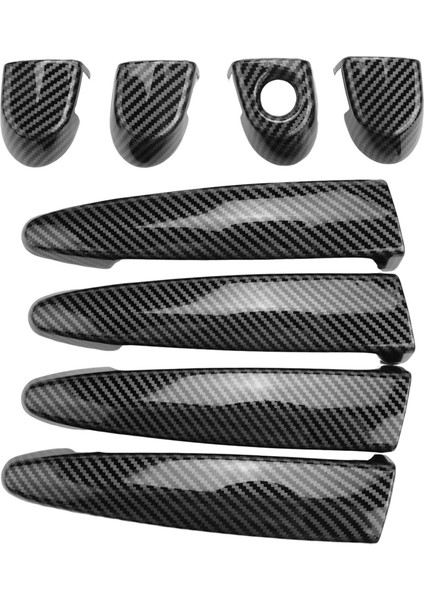 Karbon Fiber Dış Dış Kapı Tutucu Kapak Bmw 1 2 3 4 Serisi E87 E90 E91 E92 E93 F30 X1 X2 X3 X4 X5 X6 Lhd (Yurt Dışından) modelleri
