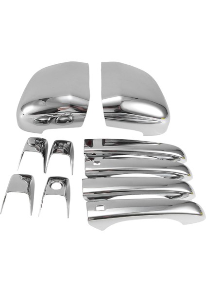 Gümüş Ayna Kapakları+Jeep Grand Cherokee Dodge Durango 2011-2020 Için Kapı Kolu Kapakları (Yurt Dışından) fiyatları