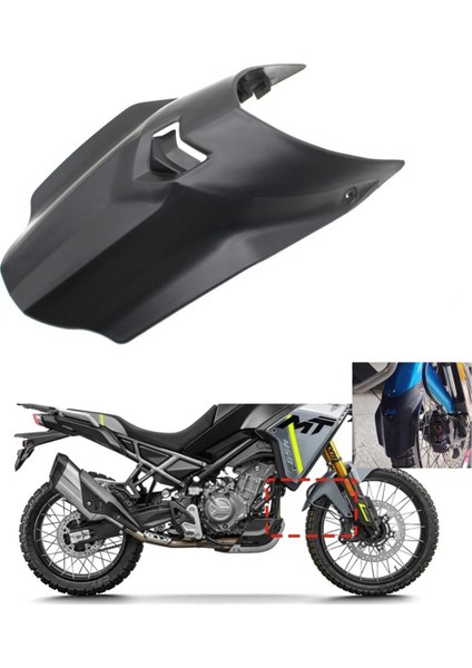 Motosiklet Çamurluk Çamurluk Ön Tekerlek Uzatma Sıçrama Koruma Cfmoto 450MT MT450 Cf 450 mt 450MT 2024 2025 (Yurt Dışından) modelleri