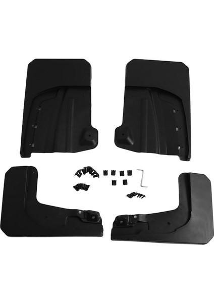 Ön Arka Çamurluklar Araba Dayanıklı Çamurluk Çamur Fleps Gwm Için Sıçrama Korumaları Haval Wey Tank 300 2022 2023 Off-Road Versiyonu (Yurt Dışından)