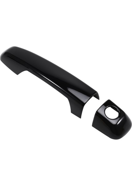 Araba Dış Kapı Kolları Kapak Dış Kapı Kolları Toyota 4runner Için Çizik Koruyucu Dekor 2010-2024 Parlak Siyah (Yurt Dışından)