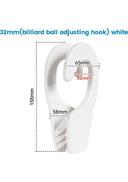 Demiryolu Monte Tekne Çamurluk Askı Kancası Hızlı Bırakma Klibi Profesyonel Çok Yönlendirici Kırpma Klipsi Klip 32MM Beyaz (Yurt Dışından) indirimleri
