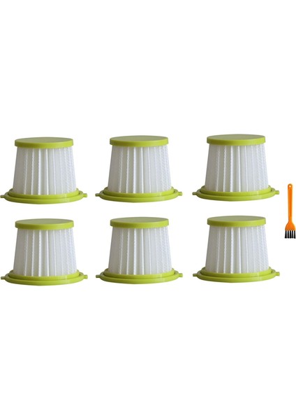 Ryobi PCL705/PCL704 Vakum Clesner Yedek Değiştirme Aksesuarları Için Filtreler Filtreler Süpürme Parçaları, 6 Pcs (Yurt Dışından) indirimleri