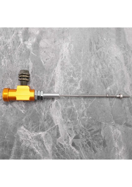 Motosiklet Hidrolik Debriyaj Master Silindir Çubuk Fren Pompası M10X1.25MM Alüminyum Altın (Yurt Dışından)