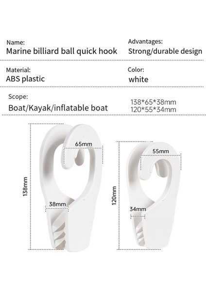 Demiryolu Monte Boat Fender Askı Kancası Hızlı Bırakma Klip Profesyonel Çok Yönlendirici Kipi Klip Çizgisi Klip 25MM Siyah (Yurt Dışından) indirimleri