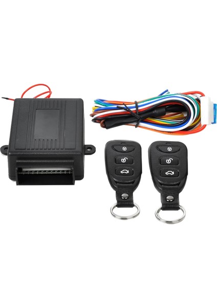12V Evrensel Araba Otomatik Uzak Merkezi Kit Kilit Kilit Kilitli Aracı 2 Uzaktan Kumanda ile Anahtarsız Giriş Sistemi (Yurt Dışından) fiyatları