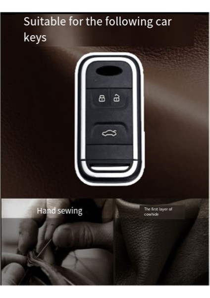 Chery Exeed Tiggo Için Araba Anahtarı Kapağı 8 7 5x 2019 2020 Araba Aksesuarları Kahverengi (Yurt Dışından) indirimleri